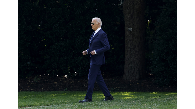 President Biden Departs The White House For Las Vegas