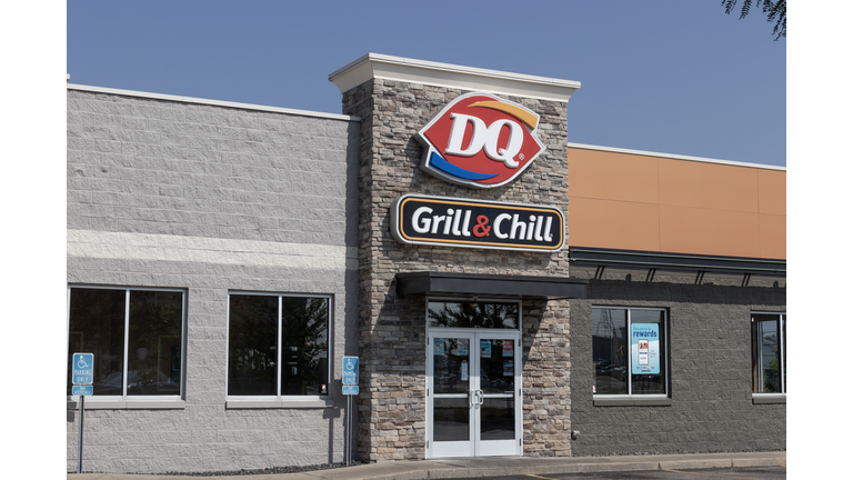 Dairy Queen restaurant. DQ is a subsidiary of Berkshire Hathaway.