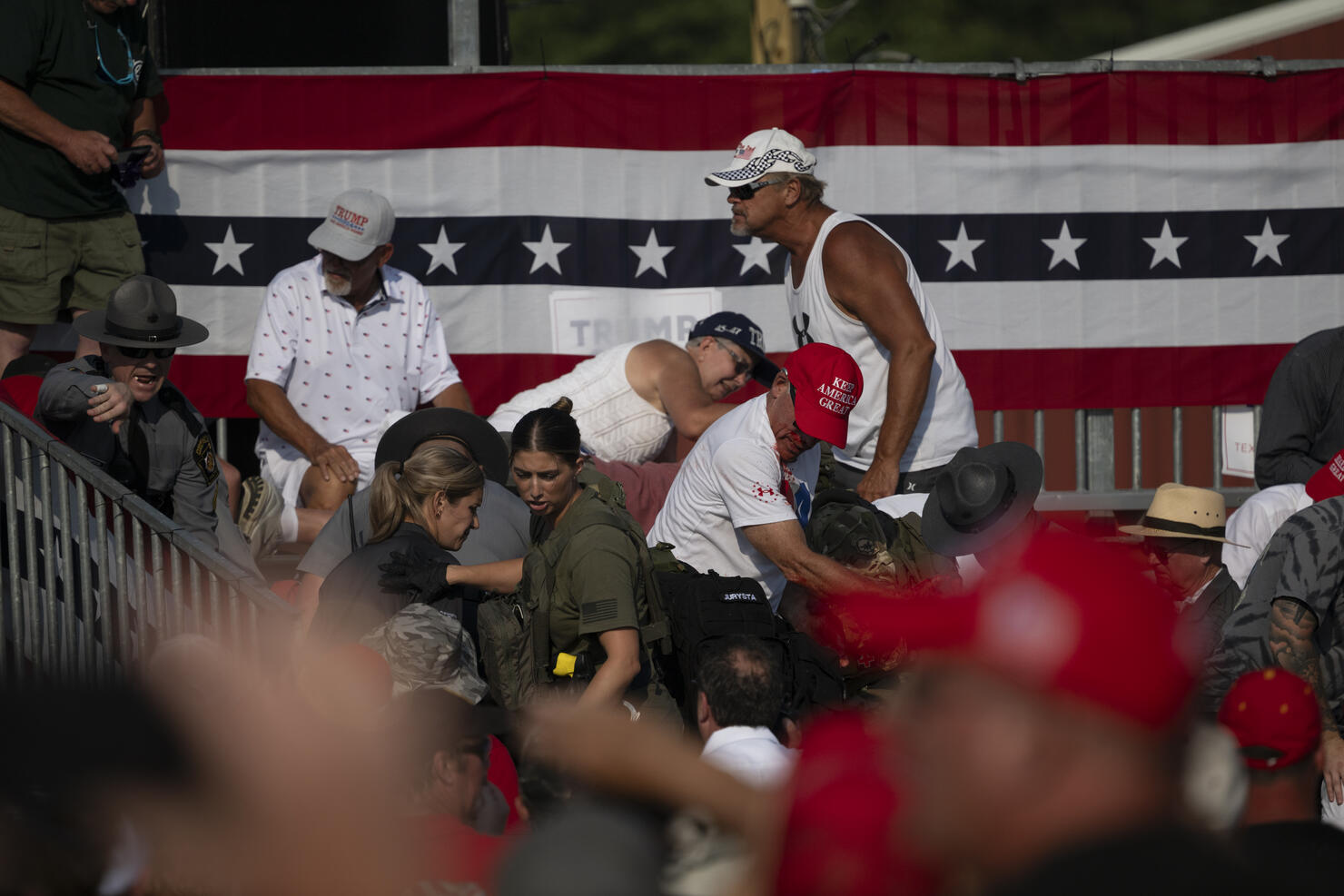 Donald Trump Holds A Campaign Rally In Butler, Pennsylvania