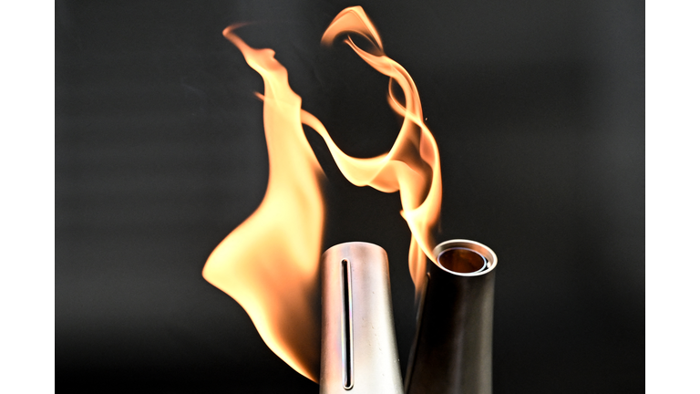 TOPSHOT-FRANCE-OLY-PARIS-2024-TORCH