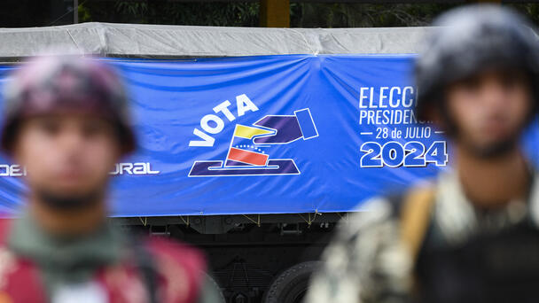 Venezuelans In U.S. Stand In Solidarity Ahead Of  Presidential Vote Sunday