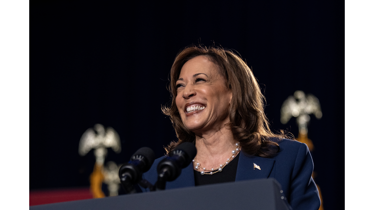 Vice President Kamala Harris Campaigns In Wisconsin