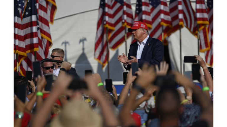 Donald Trump Holds A Campaign Rally In Butler, Pennsylvania