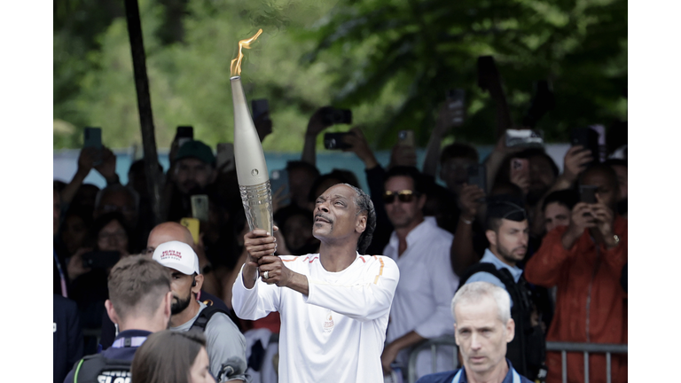 Paris 2024 Olympic Games - Torch Relay In Paris