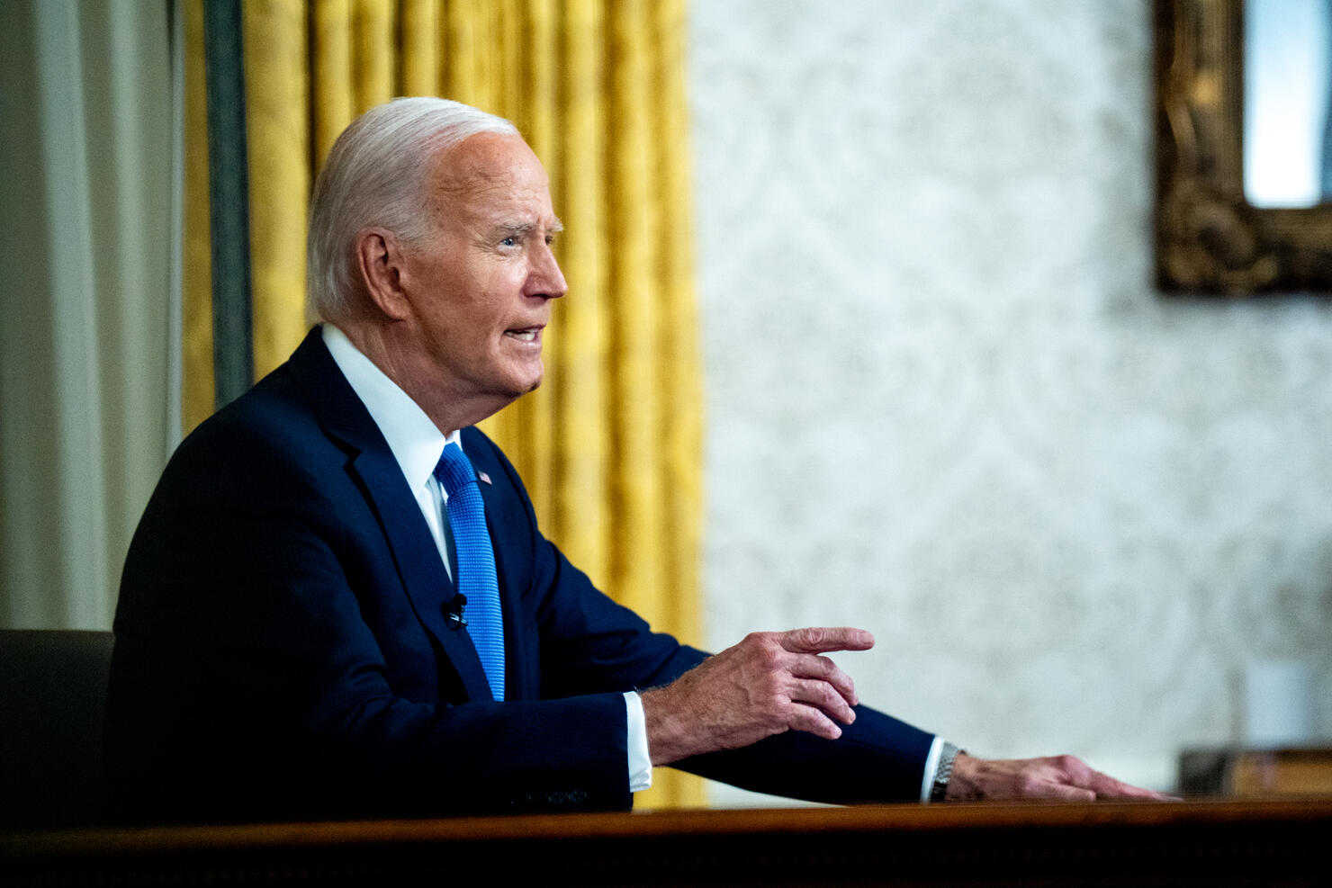 President Biden Delivers Address From The White House On Ending His Campaign