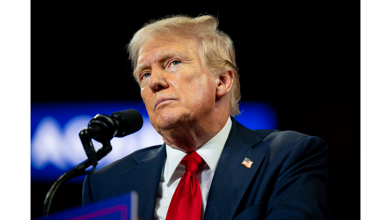Republican Presidential Nominee Donald Trump Holds A Campaign Rally In Charlotte, North Carolina
