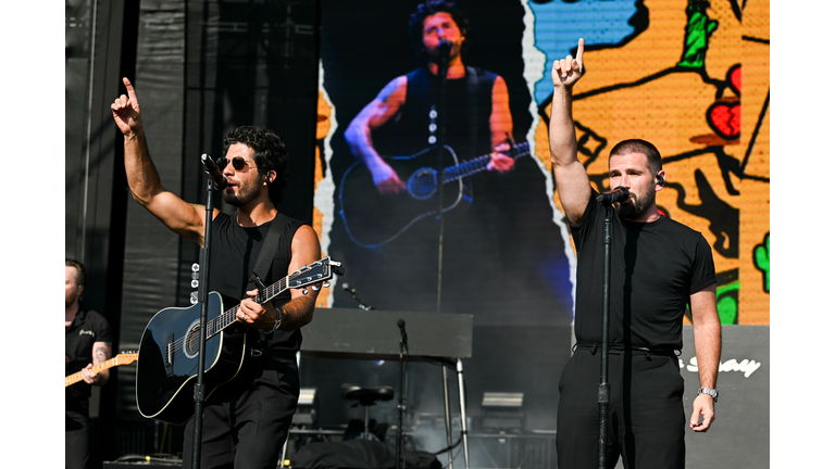 Dan + Shay Perform During Day Two Of The LIV Golf Invitational Nashville