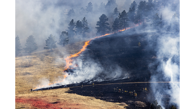 Wildfire Forces Evacuations Near Boulder, CO