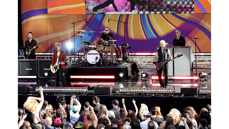 Green Day Performs On ABC's "Good Morning America"