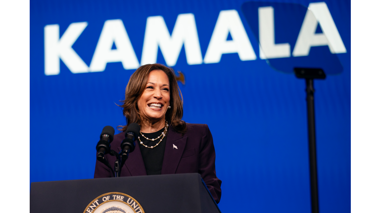 Vice President Kamala Harris Delivers A Keynote At The American Federation of Teachers' 88th National Convention In Houston