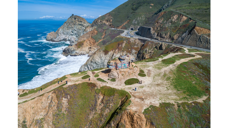 Devil's Slide Bunker in California.