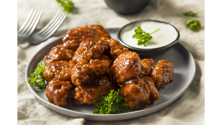 Barbecue Boneless Chicken Wings