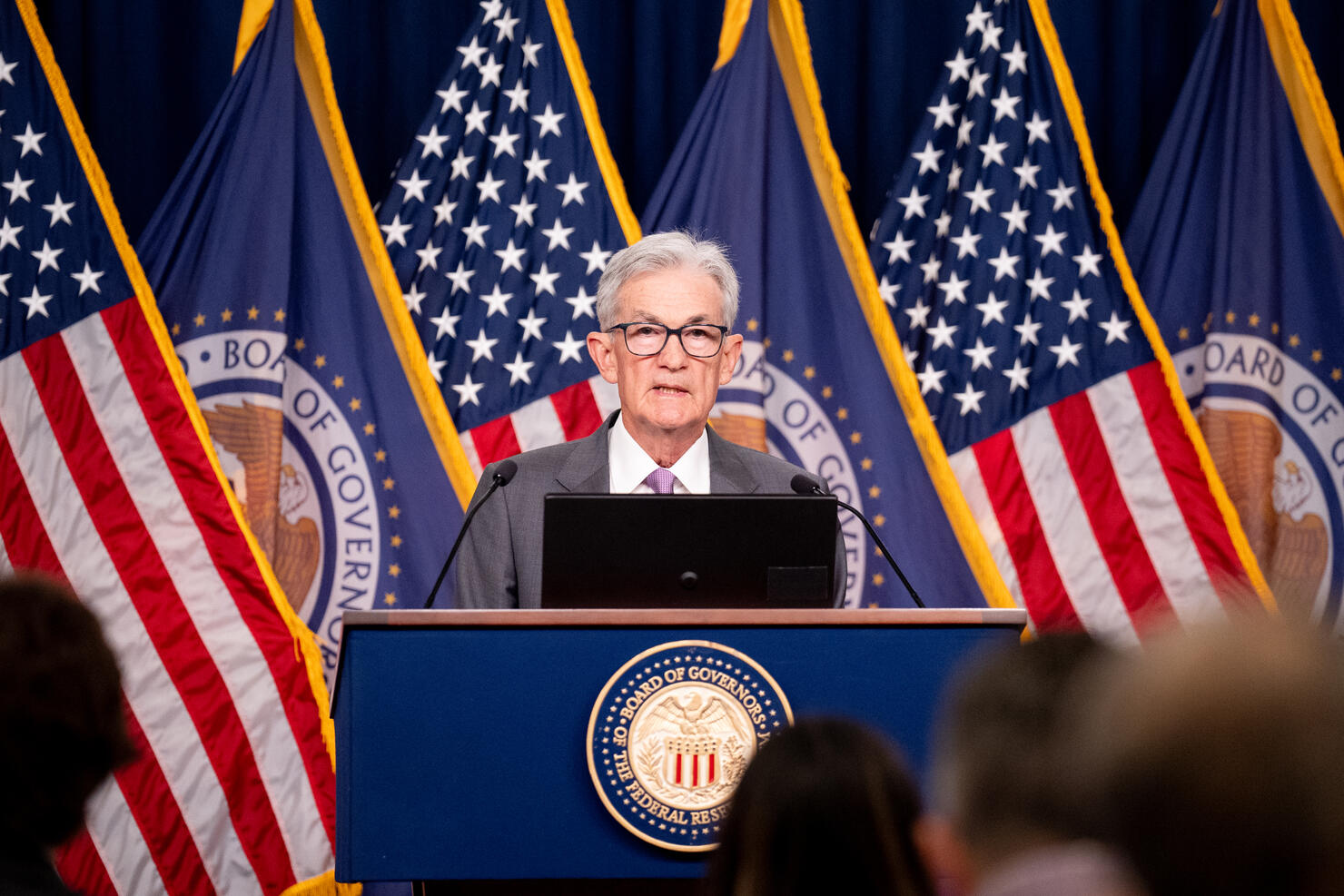 Federal Reserve Chair Powell Holds A News Conference Following The Federal Open Market Committee Meeting