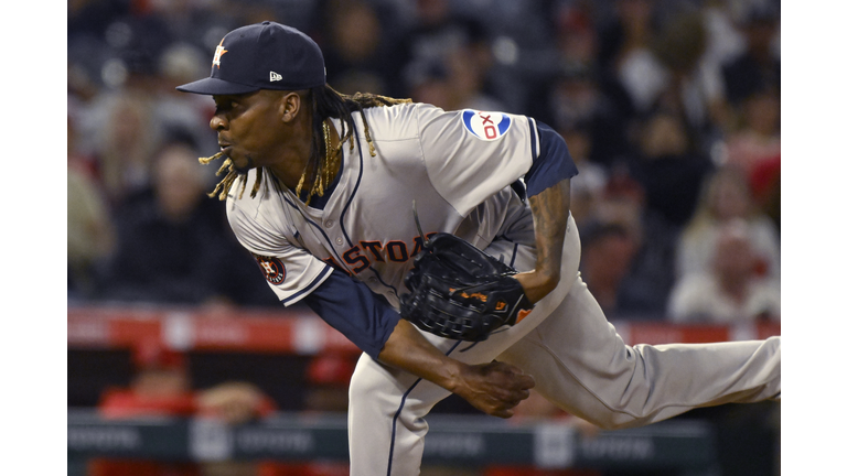 Houston Astros v Los Angeles Angels