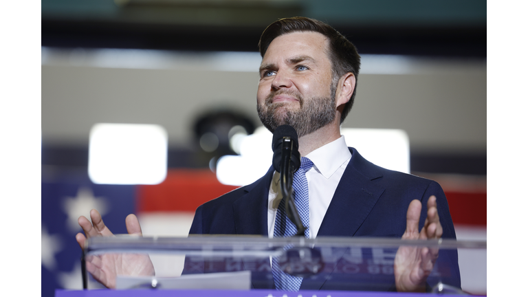 GOP Vice Presidential Candidate JD Vance Holds Rally In Henderson, Nevada