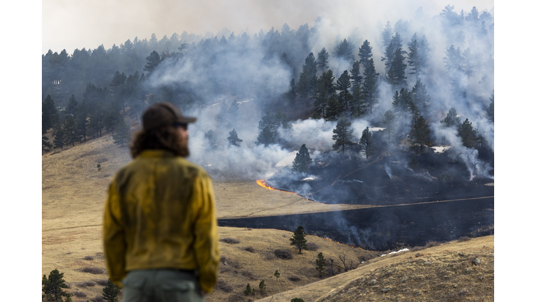 Wildfire Forces Evacuations Near Boulder, CO