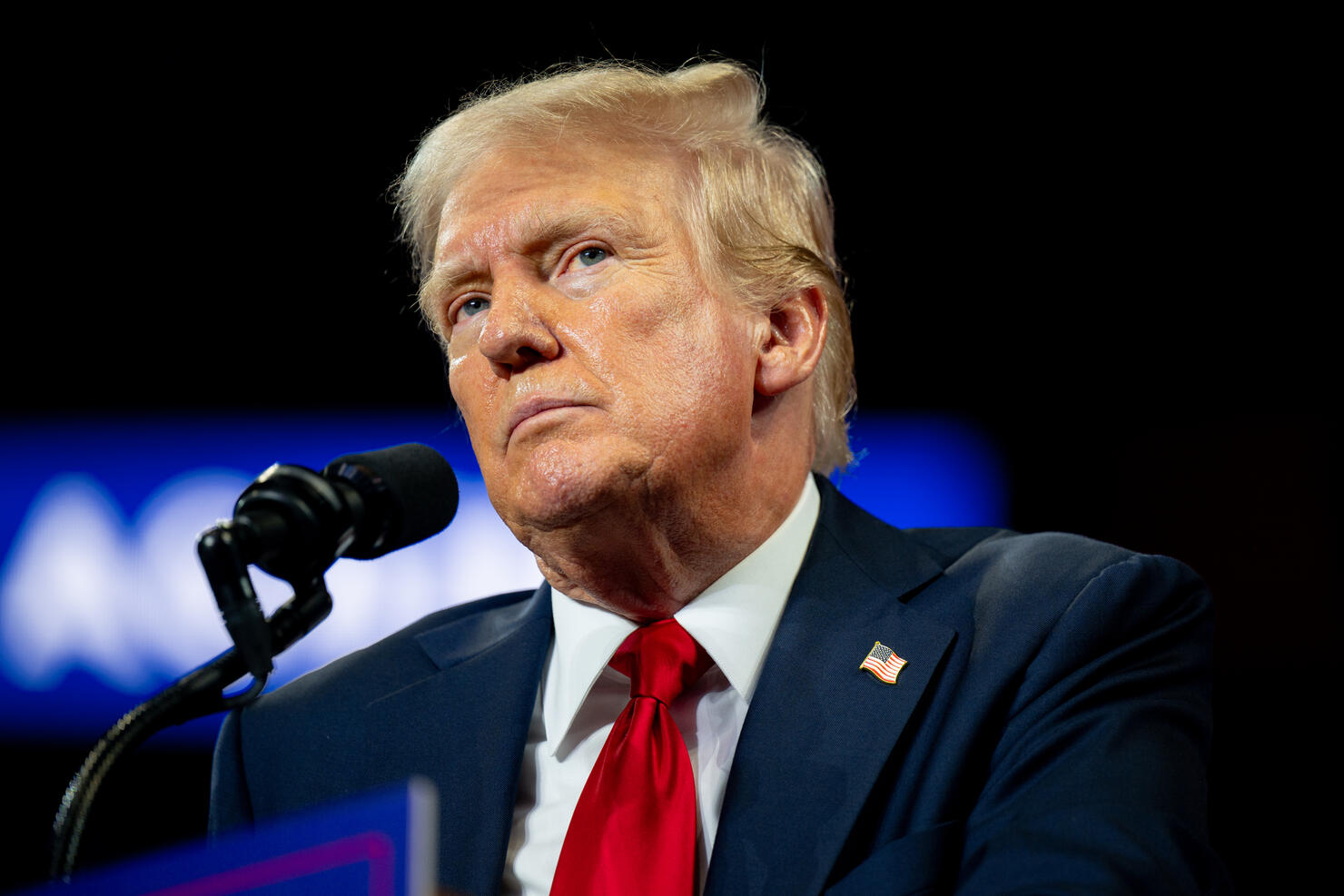 Republican Presidential Nominee Donald Trump Holds A Campaign Rally In Charlotte, North Carolina