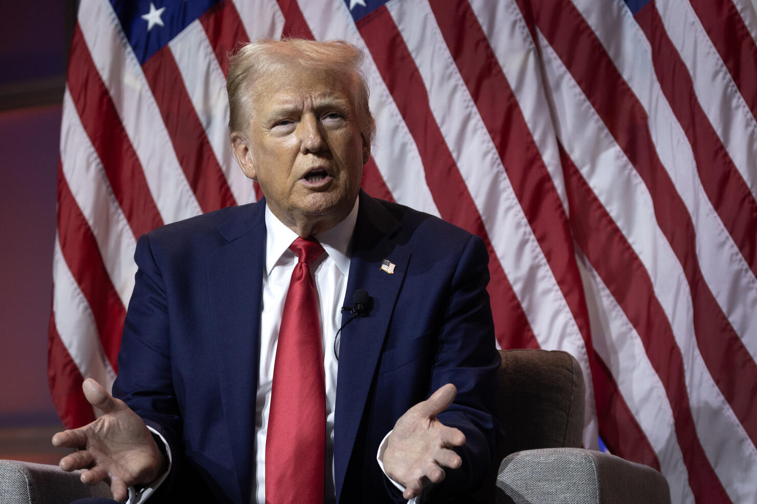 Donald Trump Addresses National Association Of Black Journalists Convention