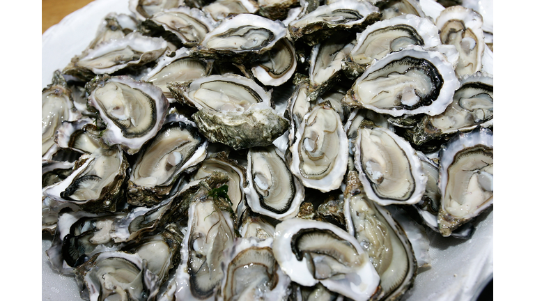 Photo d'un plateau d'huîtres du bassin d