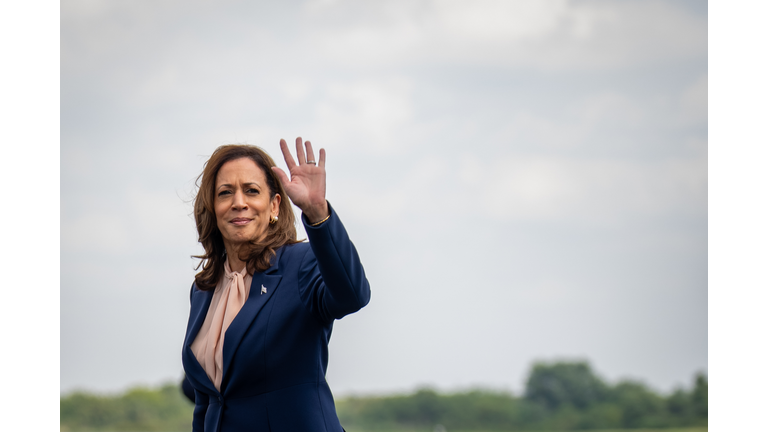 Kamala Harris And Running Mate Tim Walz Make First Appearance Together In Philadelphia