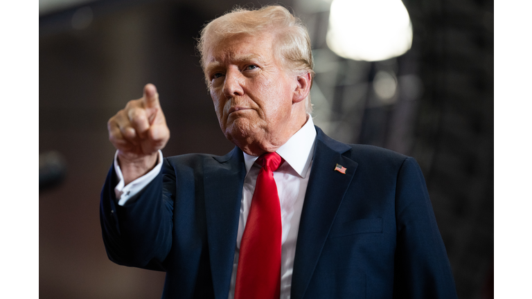 Former President Trump And VP Nominee Sen. JD Vance Hold Rally In St. Cloud, Minnesota