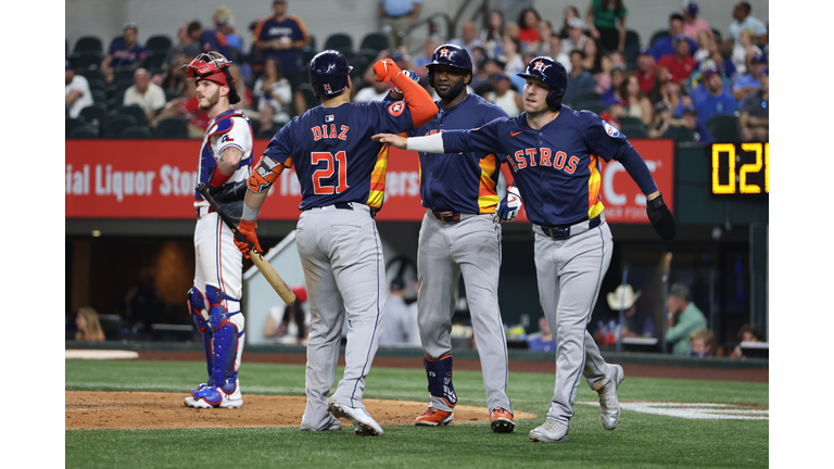 Houston Astros v Texas Rangers