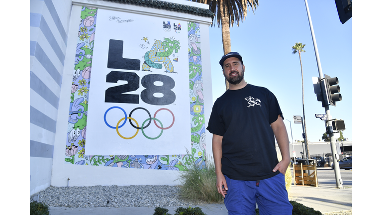 LA28 Reveals New Logo on Murals Throughout Los Angeles