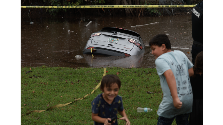 Rain Storms Inundate Southern Florida