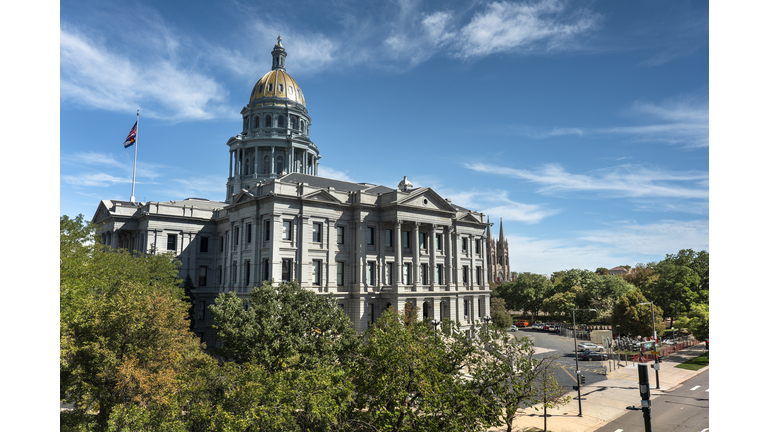 Colorado State Capitol Building In Denver