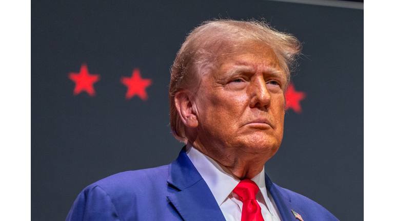 Republican Presidential Nominee Donald Trump Speaks In Asheville, NC