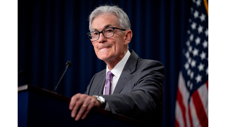 Federal Reserve Chair Powell Holds A News Conference Following The Federal Open Market Committee Meeting