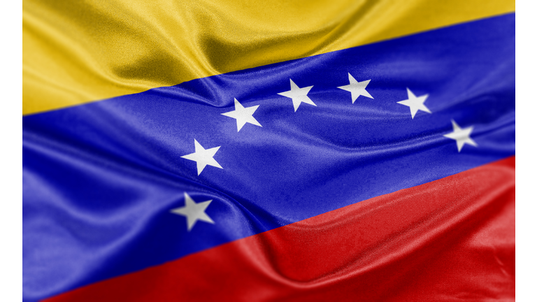 High resolution digital render of Venezuela flag