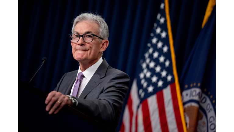 Federal Reserve Chair Powell Holds A News Conference Following The Federal Open Market Committee Meeting