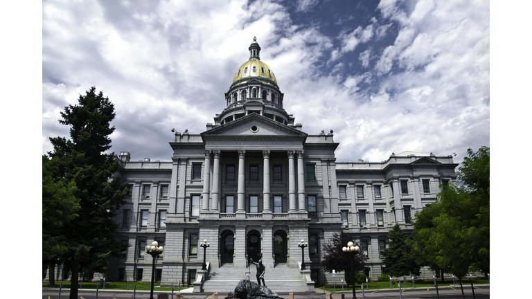 Colorado state capitol in Denver, CO