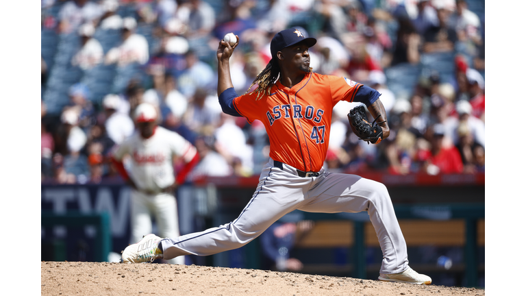 Houston Astros v Los Angeles Angels