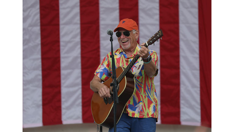 Jimmy Buffet Performs At Get Out The Vote Rally With Democrats Gillum And Nelson