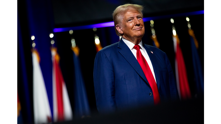 Donald Trump Speaks At The National Guard Association Of The United States' 146th General Conference & Exhibition