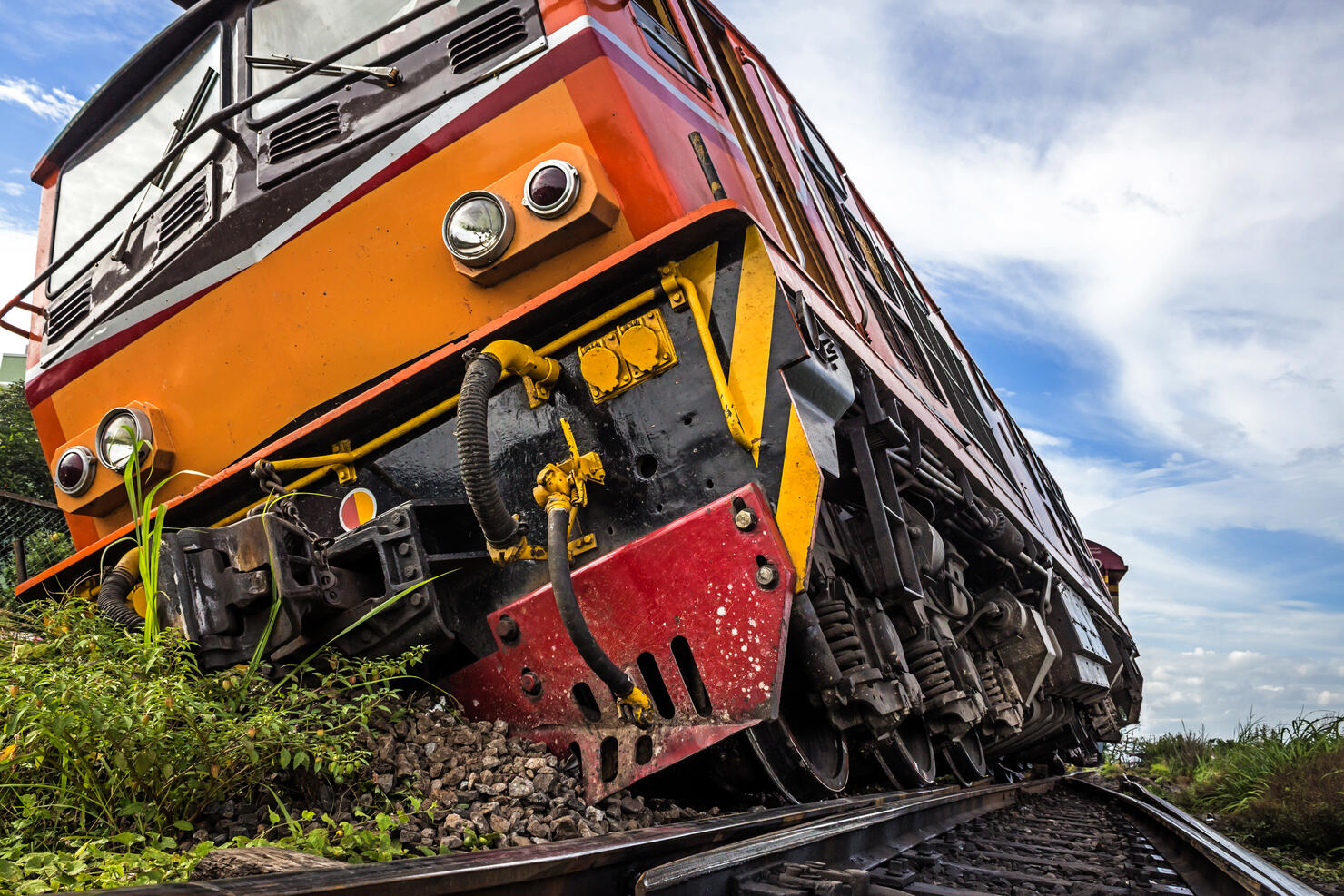 Railway accident, Train derailmen.