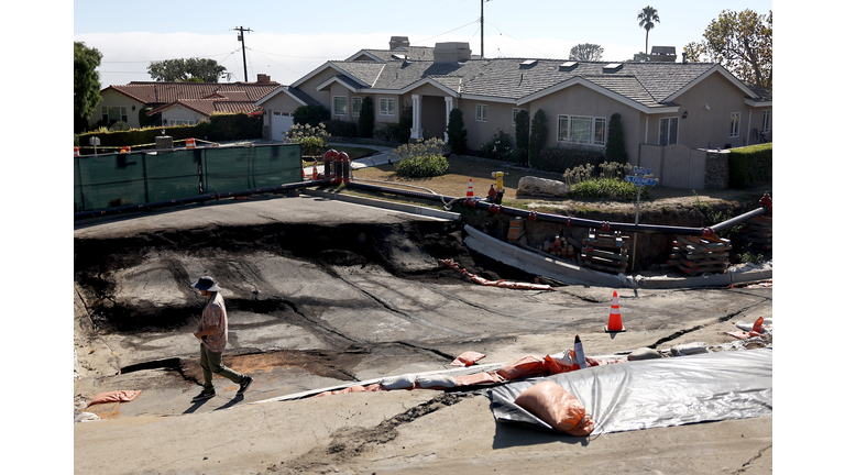 Southern California Town Faces Threat Of Frequent Landslides