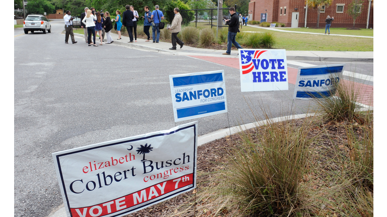 Former SC Gov. Mark Sanford And Elizabeth Colbert Busch Face Off In Special Election