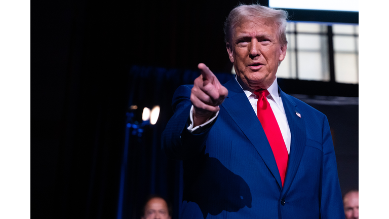 Donald Trump Speaks At The Economic Club Of New York