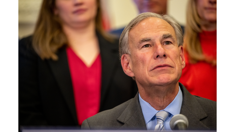 Texas Governor Abbott Holds Press Conference On Texas CHIPS Act