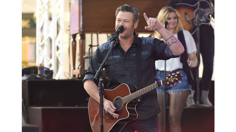 Blake Shelton Performs On NBC's "Today"