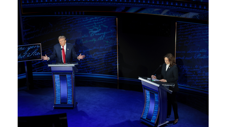 ABC News Hosts Presidential Debate Between Donald Trump And VP Kamala Harris At The National Constitution Center In Philadelphia