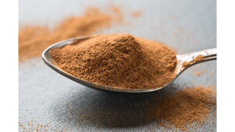 spoon of cinnamon macro