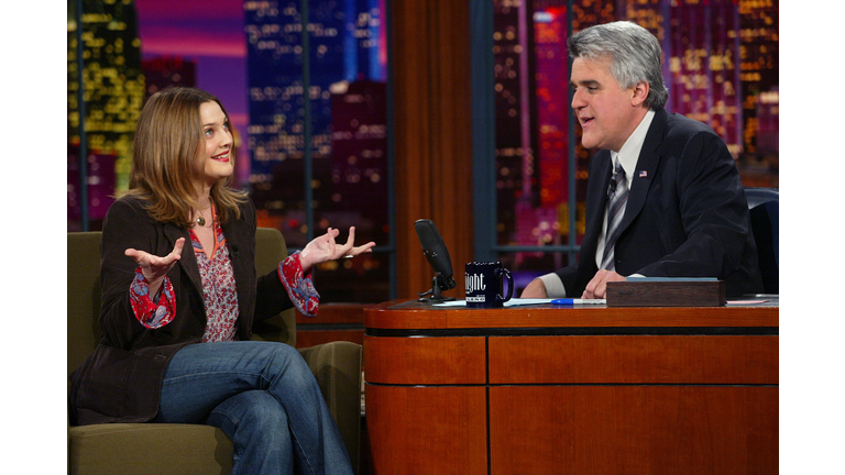 the Tonight Show with Jay Leno - Drew Barrymore