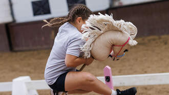 What It's Like to Compete in a Hobby Horse Championship