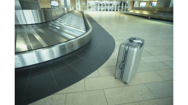 Suitcase at Baggage Claim