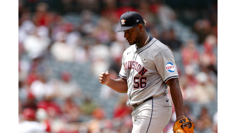 Houston Astros v Los Angeles Angels