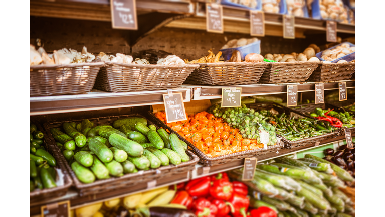 grocery market shop lightbox